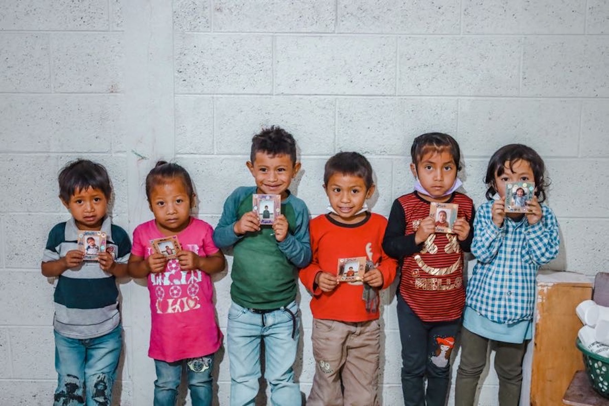 children smiling